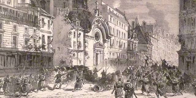 Barricade de la Rue Saint Antoine