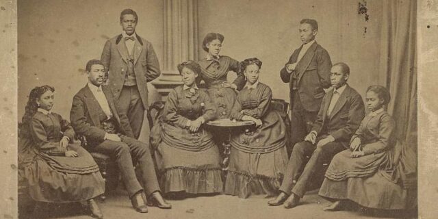 Jubilee Singers, Fisk University-DP Jubilee Singers, Fisk University-Nashville-tenn-negative-by-black